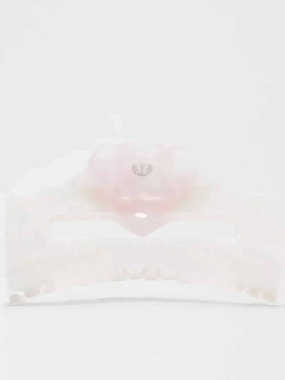 Lululemon Iridescent Heart Extra Large Claw Hair Clip - NWT $28 MSRP